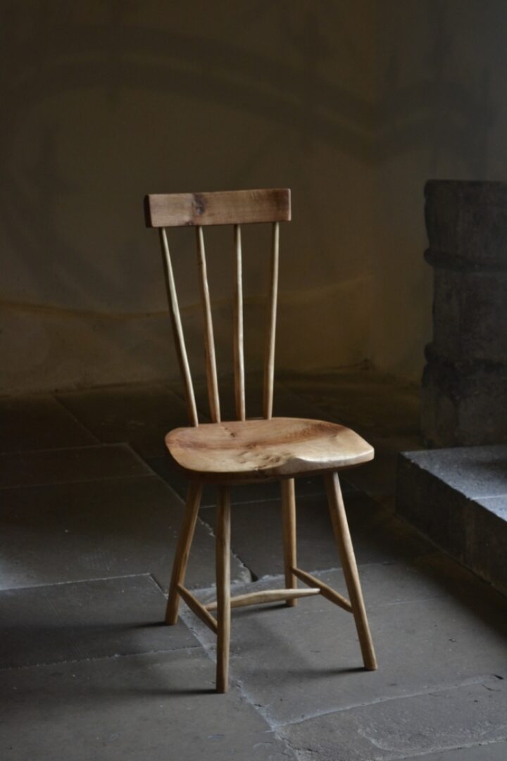 Jo Alexander Welsh Stick Side Chair 2025 oak wood