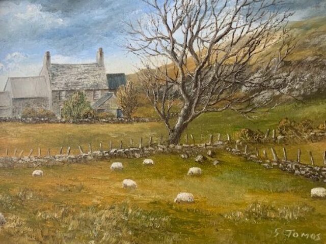 Fferm ger Pistyll / Farm near Pistyll